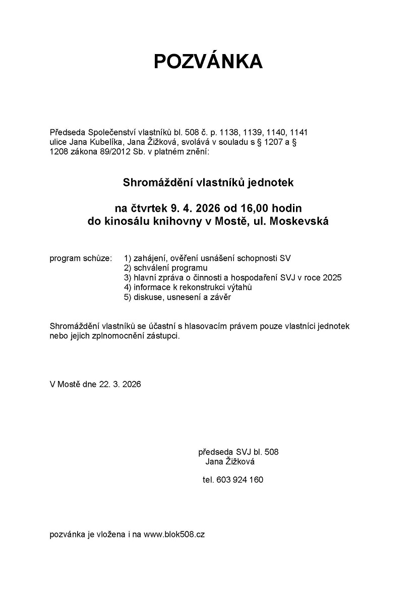 pozvnka 2026
